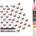 6x9 Poly Mailers – Butterfly Design – Waterproof, Tear-Resistant Shipping Bags with Adhesive Seal – 200 Pack – Package Mint