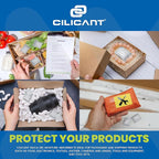 CILICAnt 10-gram Desiccant Pouches, 100 pcs Pack, Food Grade Moisture Absorbers Ideal for Packaging of Shoes, Jewelry, Leather, Clothes or Electronics, Cars - for Home or Commercial Use