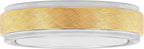 Men's 6mm Tantalum Carbide Contemporary Bands - Choice of Designs with Step Edges