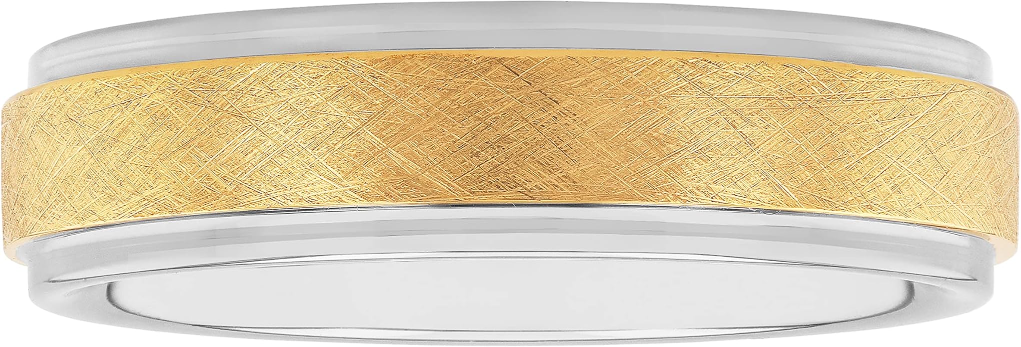 Men's 6mm Tantalum Carbide Contemporary Bands - Choice of Designs with Step Edges