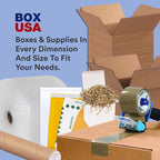 BOX USA 13 x 9 x 6 Corrugated Cardboard Boxes, Medium 13"L x 9"W x 6"H, Pack of 25 | Shipping, Packaging, Moving, Storage Box for Home or Business, Strong Wholesale Bulk Boxes