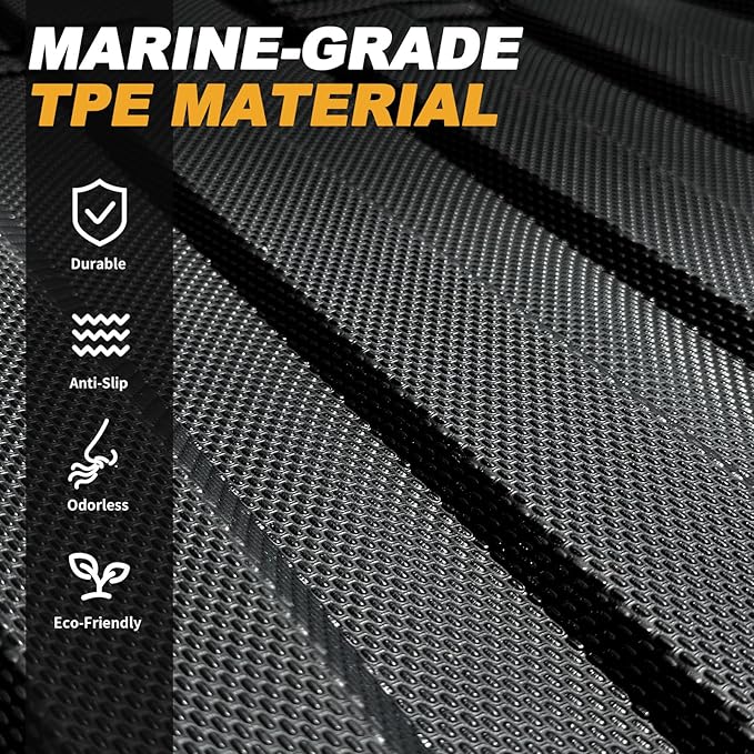 Truck Bed Mat for 2026 2025 2024 Toyota Tacoma, All Weather Truck Bed Liner for 2026 2025 Toyota Tacoma Accessories, 5FT TPE Cargo Liner Truck Mat