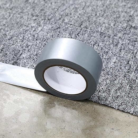Amazon Basics Heavy-Duty Duct Tape, 1.88-inch by 30-yard, Silver, 3-Pack, Great for General-Purpose Use, Home repairing, DIY work, Auto repair & Outdoor activities