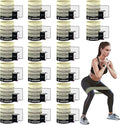 100 PCS Bulk Resistance Bands, Loop Exercise Bands Set for Gym Members Sports Class Students Gift, 5 Pieces Each Set with Storage Bag, Fitness Bands for Outdoor Home Gym Yoga Pilates