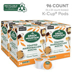 Green Mountain Coffee Roasters Toasted Marshmallow Mocha Keurig Single-Serve K-Cup Pods, Light Roast Coffee, 96 Count (4 Packs of 24)