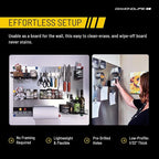 16"x24" - Magnetic Board - Memo & Vision Board for Home, Office, and Classroom - Magnet Board for Kids - Pre-drilled Mounting Screws Included