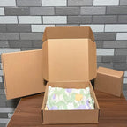 10x10x3 inch Shipping Boxes，Bulk 20 Pack，Brown Corrugated Mailers Cardboard Literature Mailer Box for Packaging Business, Mailing,Moving and Storage，Small Gift Boxes for Wrapping Mailing Present