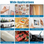 Double Sided Tape 1in X 9.85ft，Heavy Duty Removable Mounting Tape, Picture Hanging Adhesive Strips