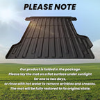LASFIT Truck Bed Mat for Chevrolet Chevy Silverado EV WT 2024-2026 5.9FT Only (Not Fit RST/LT/2026 Trail Boss) Bed Liner Custom Fit, All Weather Protection TPE Pickup Car Bed Cargo Trunk Liner