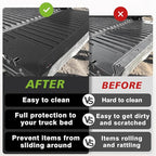 TripleAliners for Tacoma 2024 2025 2026 | Truck Bed Tailgate Mat | Compatible with 2024 2025 2026 Toyota Tacoma Accessories Tailgate Liner Protector Cargo Mat All-Weather Cargo Liner Custom Fit, 1PC