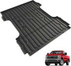 Truck Bed Mat for Ford F250 F350 F450 Super Duty 2017-2026, All Weather Truck Bed Liner for 2026 2025 Ford F-250 F-350 F-450 Accessories, 6.8FT 81.9'' TPE Heavy Duty Cargo Liner Truck Mat