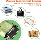 Poly Mailers 10x13 Inch 100 Pcs - Bee printed Shipping Bags, 2.4mil Thickness, Waterproof and Tear Resistant Mailing Envelopes, Self-Sealing Packaging Bags for Small Business