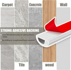 Cord Wall Cover, 39in Self-Adhesive Wire Covers for Cords on Wall, Extension Cable Hider for Floor, Mounted Tv, Home and Office Cavity 0.63" Wx0.31 H (White)