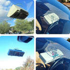 Indestructible Toll Pass Holder with Largest Suction Cup for EZ-Pass, I Pass, FasTrak, SunPass & SunPass Pro, Uni, NC QuickPass, EPass Xtra, 91 Express Lanes & More - Made in USA