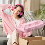 Metronic Poly Mailers 14.5x19 Inch 20Pack Shipping Bags for Clothes,Self Adhesive Shipping Envelopes for Small Business,Waterproof Mailers Poly Bags for Shipping,Packaging Mailing Bags Pink