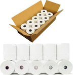 (10 Rolls) 3 1/8 x 230 Thermal Paper Receipt Rolls (55 GSM - 80mm x 70m) Fits All POS Cash Registers TM-T88III, TM-T88IV, TM-T88V, TSP100, CT-S300, CT-S2000, BPA Free from BuyRegisterRolls