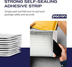 300-Pack Insulated Silver Thermal Bubble Mailers 8 x 11 - Waterproof Metallic Foil Self-Sealing Padded Envelopes for Cold Shipping, Perishables, Food, Cosmetics, Pharmaceuticals