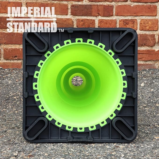 Traffic Cones - Safety Cones - 36" Green Cones with 2 Reflective Collars - Construction Cones - Road Cones - Parking Cones - Street Cone (16 pack)