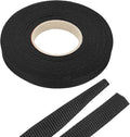 MECCANIXITY Braided Cable Sleeves Heat Shrinkable Fabric Sleeving, 3/8" 40ft Black 2:1 Ratio Heat Shrinkable Cord Protector for Harness Cable, Network Cable Protection, Cable Management