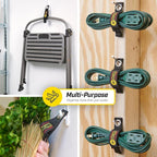 Heavy-Duty Wrap-It Storage Straps, 7-inch (6 Pack) - Hook and Loop Tool Cord Organizer, Extension Cord Hanger, Kitchen Cord Keeper, Cable Straps for Cords, Hoses, Rope, RV, and Garage Organization
