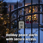 RUDY RUN Key Lock Box for Outside - Realtor Lockbox for House Keys Outdoor - Combination Key Hiders to Hide a Key Safe Storage