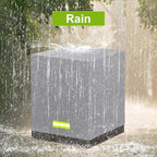 Pallet Cover Tarp Waterproof, Pallets Covers Heavy Duty Waterproof bulk Pallet Covers 48 x 42 x 48'' Outdoor Tarps Bulk Box Cover 48 x 42 x 48'' Custom Black Fits Wood Patio Furniture