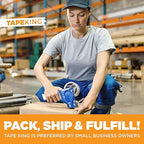 Tape King Clear Packing Tape (36 Rolls) | 60 Yards Per Roll Heavy Duty Packing Tape 2.7mil Strong Adhesive for Moving Boxes, Shipping Cartons, Office Use, Storage & Wrapping (2160 Yard)