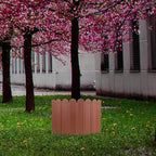 Plastic Garden Lawn Fence Panel High Long Deep Brown Landscape Edging Border for Balcony Temporary Landscaping Reusable Ornamental Protective Barrier for Flower Beds Driveways