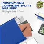 Royal Blue Poly Bubble Mailers 8.5x12 inch #2 | Self Seal Padded Envelopes | Cushioned Bubble Mailer | Usable Size 8.5x11 | Water Proof | Lightweight mailing Shipping Bags | 200 Pack Bulk