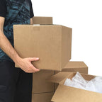 Amazon Basics Cardboard Moving Boxes, 20 Pack, Medium, Brown, 18" x 14" x 12"