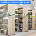 Ripeng 12 Pack Brochure Holder Wall Mount 6 x 9 Inch Clear Flyer Holder Magazine Pamphlet Display Stand Acrylic Wall Organizer Plastic Wall File Holder for Literature Mail Paper Document Rack Display