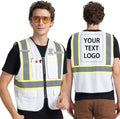 A-KSAFETY Custom High Visibility Reflective Safety Vest with logo