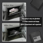 Car Insurance and Registration Card Holder | for BMW Ford Tesla Cadillac All Cars | Store Cards, ID License & Essential Documents | Premium Leather with Magnetic Closure