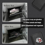 Car Insurance and Registration Card Holder | for BMW Ford Tesla Cadillac All Cars | Store Cards, ID License & Essential Documents | Premium Leather with Magnetic Closure