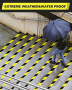 Avery Dennison Safety Floor Tape 2 Inch x 108 FT, Heavy-Duty PVC Forklift-Resistant, High-Visibility Reflective for Warehouse/Factory/Parking, Black & Yellow, ROHS/Reach Certified (3 Rolls)