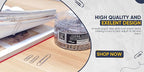 250 Large Paper Clips Smooth, Jumbo Paper Clips for Paperwork Ideal for Home, School and Office Use (Large, Silver)
