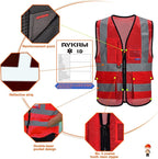 Construction red vest