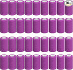 Treela 36 Pcs Self Adherent Bandage 4" X 5 Yard Wrap Breathable Cohesive Bandage Elastic Adhesive Tape for Stretch Athletic Sports Wrist Ankle(Purple)