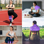 REVIX 20" XXXL Ice Pack for Knee Discomfort and Fatigue, Reusable Extra Large Cold Packs for Relaxation, Knee Replacement Surgery, Promoting Flexibility and Mobility with Cold Therapy, Purple
