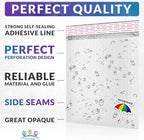 ABC PACK & SUPPLY Poly Bubble Mailers, 6.5 x 9 Inch. Pack of 300 White Padded Envelopes Self Seal. Tear-Proof Gift Bubble Envelopes. Waterproof Packaging for Small Business. Cushioning Book Mailers