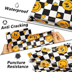 Poly Mailers 10x13 Inch 25 Pcs - Smiles Checkerboard Printed Shipping Bags, 2.4mil Thickness, Waterproof and Tear Resistant Mailing Envelopes, Self-Sealing Packaging Bags for Small Business
