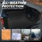 LASFIT Truck Bed Mat 2019-2026 for Chevrolet Chevy Silverado 1500 | GMC Sierra 1500 (Only Fit 6.6FT Bed), Bed Liner for Chevy Silverado GMC Sierra 1500, Not Fit Optional CarbonPro Bed