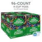 Green Mountain Coffee Roasters Wild Mountain Blueberry Keurig Single-Serve K-Cup pods, Light Roast Coffee, 96 Count