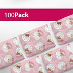 Christmas 6x9 Poly Mailers – Christmas Santas – Waterproof, Tear-Resistant Shipping Bags with Adhesive Seal – 100 Pack – Package Mint