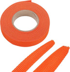 MECCANIXITY Braided Cable Sleeves Heat Shrinkable Fabric Sleeving, 1/2" 26ft Orange 2:1 Ratio Heat Shrinkable Cord Protector for Harness Cable, Network Cable Protection, Cable Management