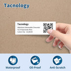 Tacnology 24 Rolls 8400 Labels Direct Thermal Labels Compatible with DYMO 30252 (1-1/8" x 3-1/2") Address & Barcode Labels for Dymo Label 450, 450 Turbo,4X & Zebra Desktop Printers