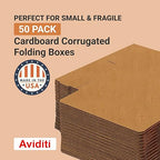 BOX USA Shipping Boxes Small 18"L x 12"W x 3"H 25-Pack - Corrugated Cardboard Box for Moving, Mailing, Packing, Packaging and Storage