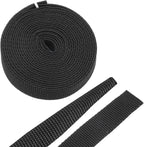 MECCANIXITY Braided Cable Sleeves Heat Shrinkable Fabric Sleeving, 3/8" 10ft Black 2:1 Ratio Heat Shrinkable Cord Protector for Harness Cable, Network Cable Protection, Cable Management