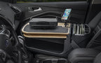 AutoExec AE-GMCD-PI-PM-PS-11M GripMaster Car Desk for Your Vehicle Workstation and Mobile Office, Natural with 400 watt Power Inverter,Phone Mount and Printer Stand