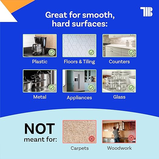 Multi-Surface Protection Film, 6 inch x 100' Roll, Removable Surface Protection Film for Plastic, Metal, Counters, Floors, and Appliances, Clear Self Adhesive Multi-Use Protective Tape